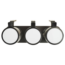 Bộ 3 hũ thủy tinh đựng gia vị 300ml Kalpen SB2 kèm khay và muỗng Inox