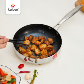 Bộ nồi chảo Inox 3 lớp đúc liền khối Kalpen Kampfer KF3 bảo hành 30 năm