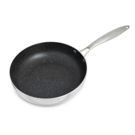 Bộ nồi chảo Inox 3 lớp đúc liền khối Kalpen Kampfer KF3 bảo hành 30 năm