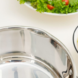 Bộ nồi xửng Inox 5 đáy Kalpen L30PRO size 30cm dung tích 14L, bảo hành 5 năm