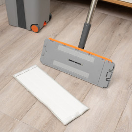 Bộ cây lau nhà tách nước tự vắt thông minh Kalpen G6 kèm 2 bông lau