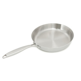 Chảo Inox 3 lớp đúc liền khối Kalpen Luxus size 28cm, bảo hành 5 năm