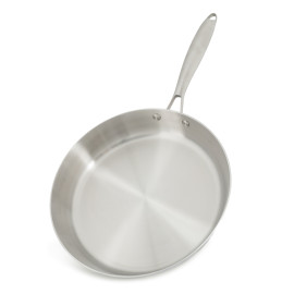 Chảo Inox 3 lớp đúc liền khối Kalpen Luxus size 28cm, bảo hành 5 năm