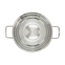 Chảo xào Inox 304 đúc liền 3 lớp Kalpen Lager 30cm, bảo hành 30 năm