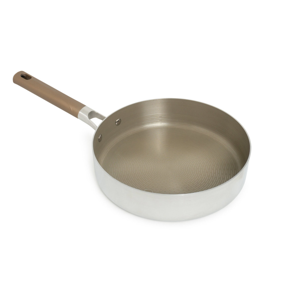 Chảo Inox 3 lớp liền khối chống dính Kalpen Nano Titanium Dauer 20cm