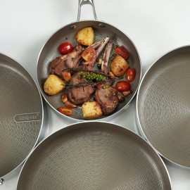 Chảo Inox 3 lớp liền khối chống dính Kalpen Nano Titanium Dauer 20cm