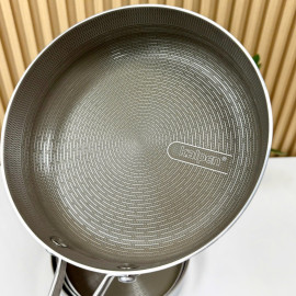 Chảo chống dính Inox 3 lớp liền khối Kalpen Nano Titanium Dauer 16cm