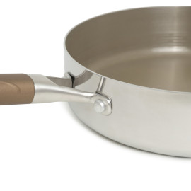 Chảo chống dính Inox 3 lớp liền khối Kalpen Nano Titanium Dauer 16cm