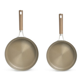 Chảo chống dính Inox 3 lớp liền khối Kalpen Titanium Dauer 28cm