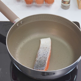 Chảo chống dính Inox 316 liền khối 7 lớp Kalpen Nano Titanium Shield 20cm