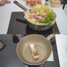 Chảo chống dính Inox 316 liền khối 7 lớp Kalpen Nano Titanium Shield 28cm