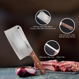 Dao chặt xương Inox không gỉ Kalpen KN4 chuẩn Đức