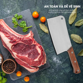 Dao chặt xương Inox không gỉ Kalpen KN4 chuẩn Đức