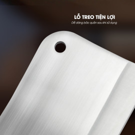 Dao chặt xương Inox không gỉ Kalpen KN4 chuẩn Đức