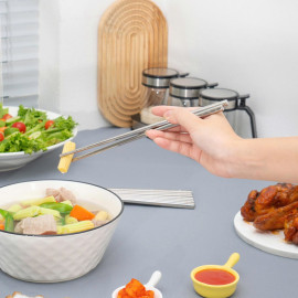 Hộp 5 đôi đũa inox 316 cao cấp Kalpen T4 chuẩn Châu Âu