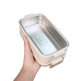 Hộp cơm 2 tầng Inox 304 Kalpen AR10 dung tích 1900ml chuẩn Đức