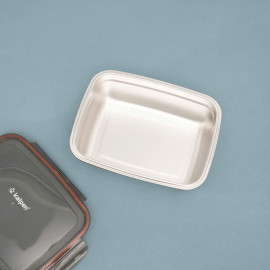 Hộp bảo quản thực phẩm Inox 304 Kalpen 1800ml dùng trong lò vi sóng