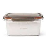 Hộp bảo quản thực phẩm Inox 304 Kalpen 2800ml dùng trong lò vi sóng