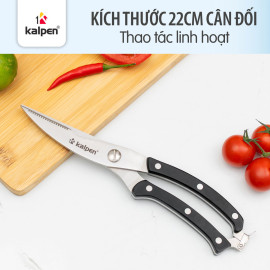 Kéo cắt gà Inox cao cấp 24.5cm Kalpen KN5 hàng chính hãng