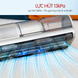 Máy hút bụi giường nệm diệt khuẩn UV Kalpen V4 lực hút 13kPa, bảo hành 2 năm