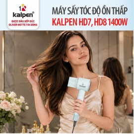 Máy sấy tóc 10 chế độ Kalpen HD7 công suất 1400W chuẩn Đức