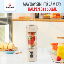 Máy xay sinh tố cầm tay Kalpen B11 500ml pin sạc lithium 4000mAh chính hãng