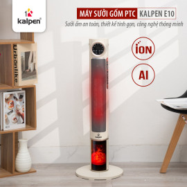 Máy sưởi gốm PTC Kalpen E10 ion diệt khuẩn 2200W kèm khiển từ xa