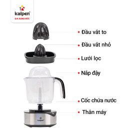 Máy vắt cam Kalpen J22 dung tích 1.2L công suất 120W hàng Đức