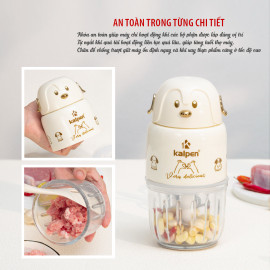 Máy xay thịt đa năng cối thuỷ tinh Kalpen OL2 dung tích 300ml