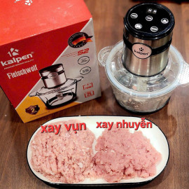Máy xay thịt đa năng Kalpen S2 dung tích 2L công suất 700W, chính hãng bảo hành 2 năm