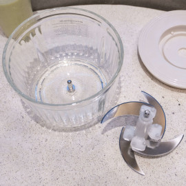 Máy xay thịt 2 cối đa năng Kalpen S1 dung tích 2L, công suất 600W