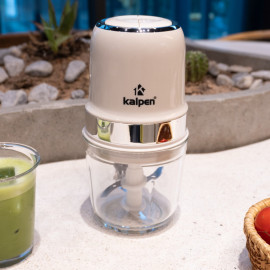 Máy xay thịt 2 cối đa năng Kalpen S1 dung tích 2L, công suất 600W
