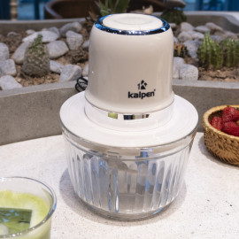 Máy xay thịt 2 cối đa năng Kalpen S1 dung tích 2L, công suất 600W