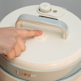 Nồi áp suất điện lòng nồi Inox Kalpen P5 dung tích 6L chuẩn Đức, bảo hành 2 năm