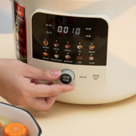 Nồi áp suất điện lòng nồi Inox Kalpen P5 dung tích 6L chuẩn Đức, bảo hành 2 năm