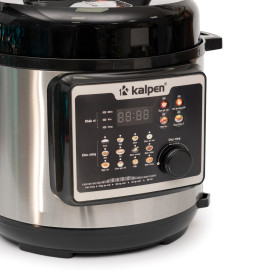 Nồi áp suất điện tử ruột Inox 304 Kalpen P9 dung tích 6L chuẩn Đức