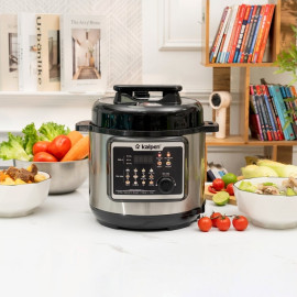 Nồi áp suất điện tử ruột Inox 304 Kalpen P9 dung tích 6L chuẩn Đức