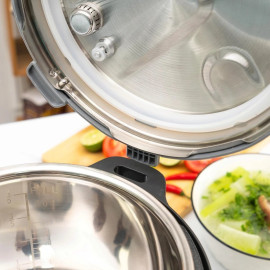 Nồi áp suất điện Inox 304 Kalpen P8 dung tích 6L chuẩn Đức