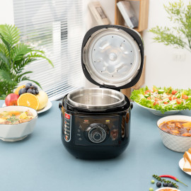 Nồi áp suất điện lòng nồi Inox 3L Kalpen P7 công suất 700W bảo hành 2 năm