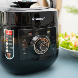 Nồi áp suất điện lòng nồi Inox 3L Kalpen P7 công suất 700W bảo hành 2 năm