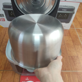 Nồi cơm điện tử Kalpen R13 dung tích 1.8L lòng nồi Inox 304