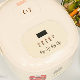 Nồi cơm điện tử lòng Inox 304 liền khối Kalpen R16 1.2L, bảo hành 2 năm