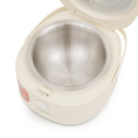 Nồi cơm điện tử lòng Inox 304 liền khối Kalpen R16 1.2L, bảo hành 2 năm