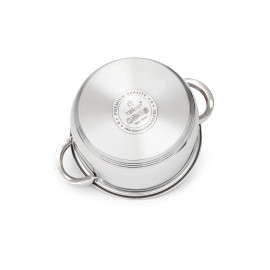 Nồi inox 5 đáy Kalpen AR157 size 20cm, bảo hành 5 năm