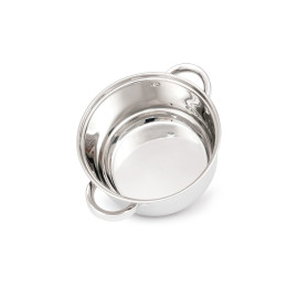 Nồi inox 5 đáy Kalpen AR157 size 20cm, bảo hành 5 năm