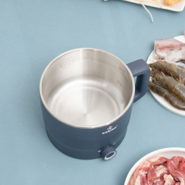 Ca lẩu điện mini đa năng Kalpen 1.8L có khay hấp, chính hãng bảo hành 2 năm