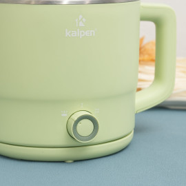 Nồi lẩu điện mini đa năng Kalpen P6G dung tích 1.8L kèm xửng hấp