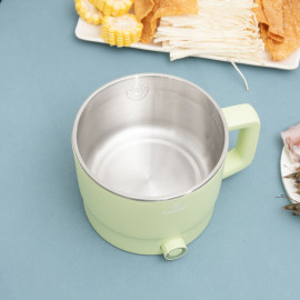 Nồi lẩu điện mini đa năng Kalpen P6G dung tích 1.8L kèm xửng hấp