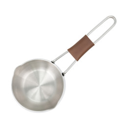 Quánh Inox 3 lớp đúc liền khối miệng rót Kalpen Baby Rinmer size 12cm