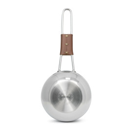 Quánh Inox 3 lớp đúc liền khối miệng rót Kalpen Baby Rinmer size 12cm